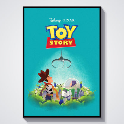 Flex Designs Poster Toy Story Cartoon 11 x 17" Home Goods - Movie 1995 Movie Poster