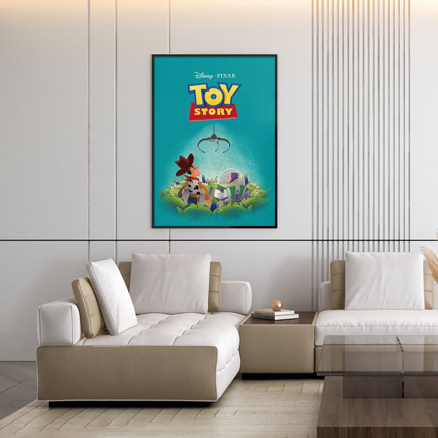 Flex Designs Poster Toy Story Cartoon 11 x 17" Home Goods - Movie 1995 Movie Poster