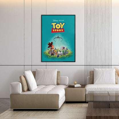 Flex Designs Poster Toy Story Cartoon 11 x 17" Home Goods - Movie 1995 Movie Poster