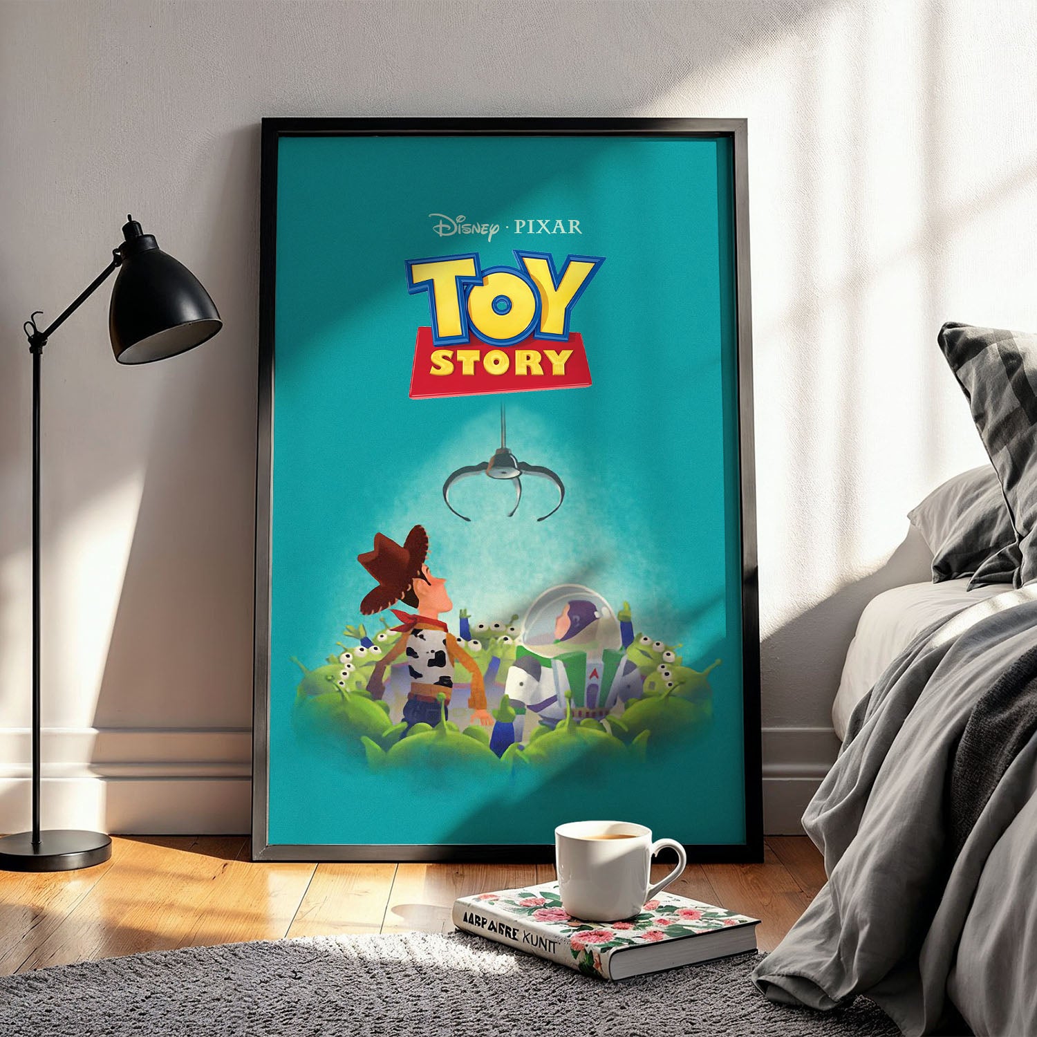 Flex Designs Poster Toy Story Cartoon 11 x 17" Home Goods - Movie 1995 Movie Poster