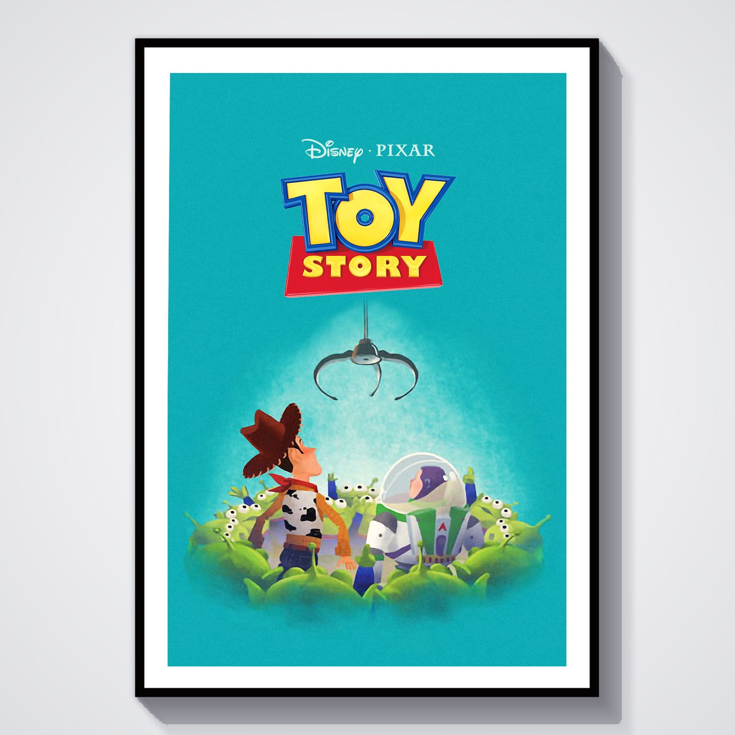Flex Designs Poster Toy Story Cartoon 5 x 7" Home Goods - Movie 1995 Movie Poster