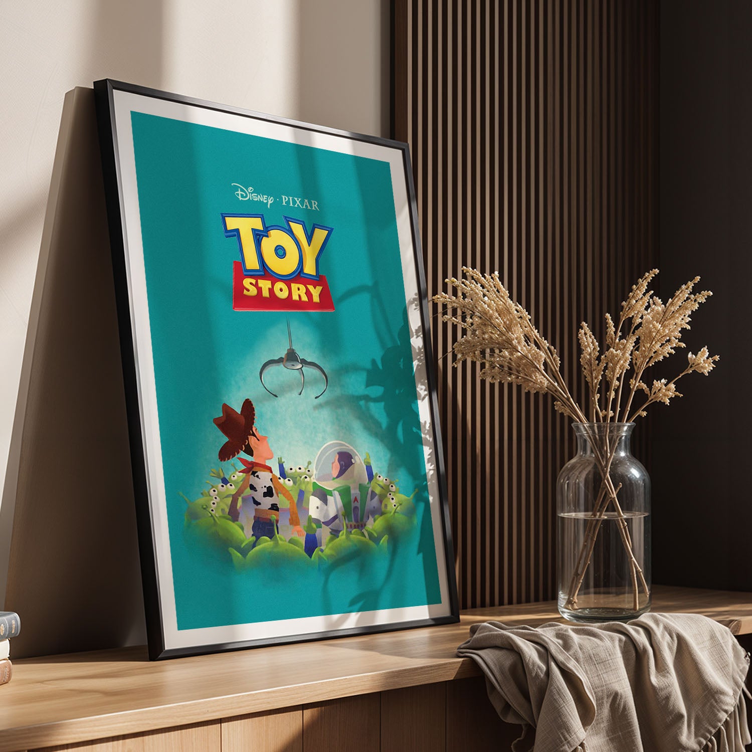 Flex Designs Poster Toy Story Cartoon 11 x 17" Home Goods - Movie 1995 Movie Poster
