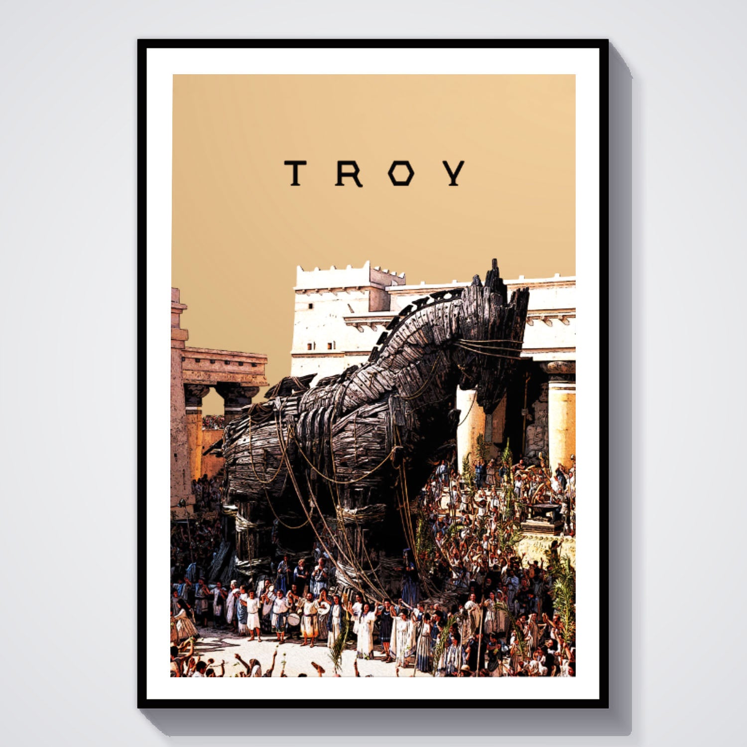 Flex Designs Poster Troy Theatrical 5 x 7" Home Goods - Movie 2004 Movie Poster