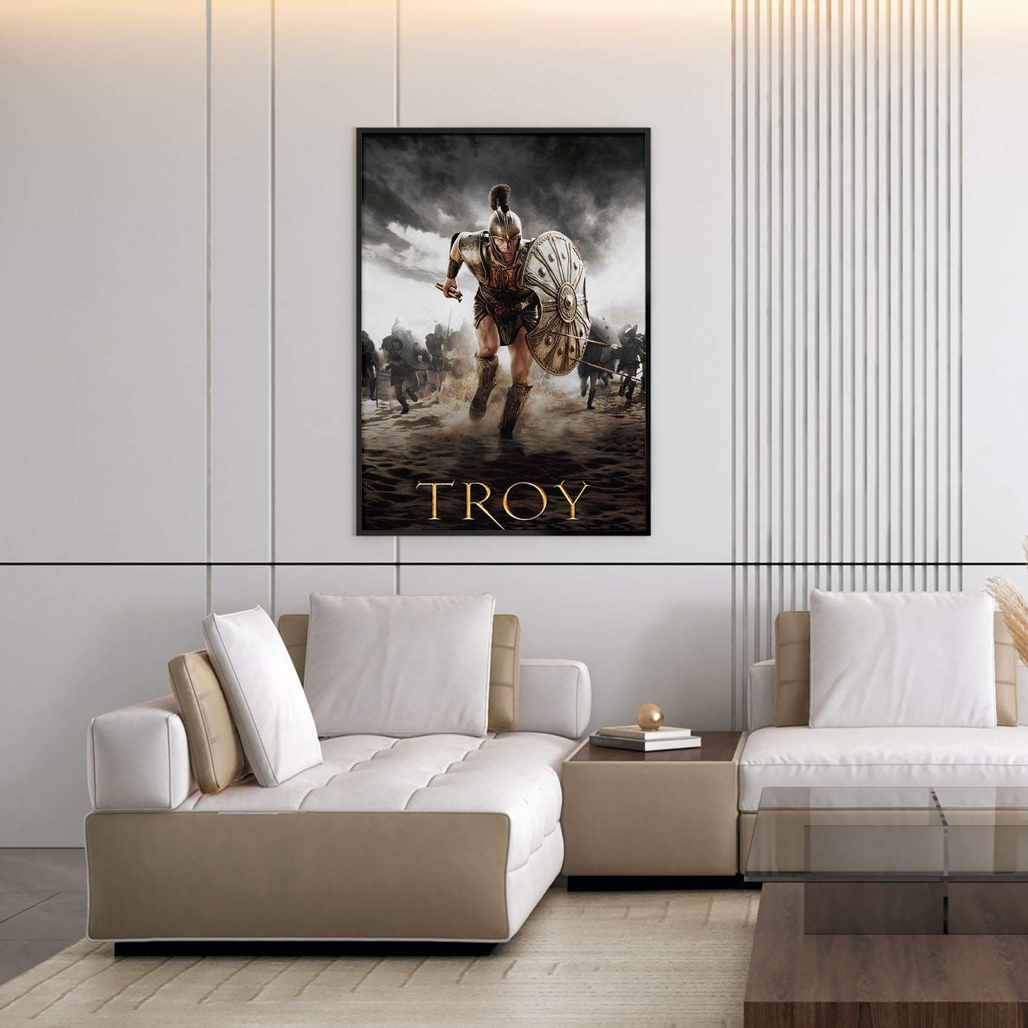 Flex Designs Poster Troy 11 x 17" Home Goods - Movie 2004 Movie Poster