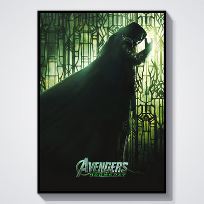 Flex Designs Poster Avengers Doomsday Dr Doom Aura 11 x 17" Home Goods - Movie 2026 Movie Poster