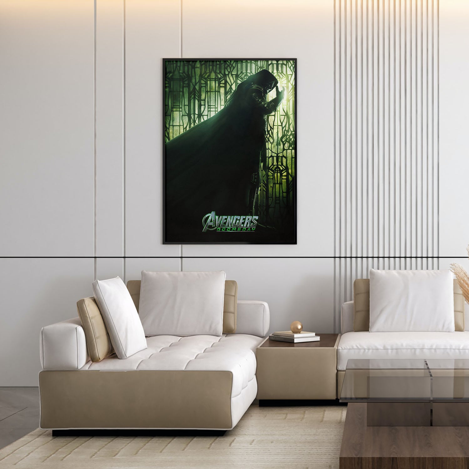 Flex Designs Poster Avengers Doomsday Dr Doom Aura 11 x 17" Home Goods - Movie 2026 Movie Poster
