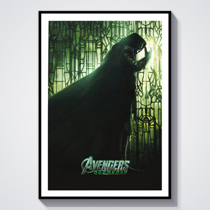 Flex Designs Poster Avengers Doomsday Dr Doom Aura 5 x 7" Home Goods - Movie 2026 Movie Poster