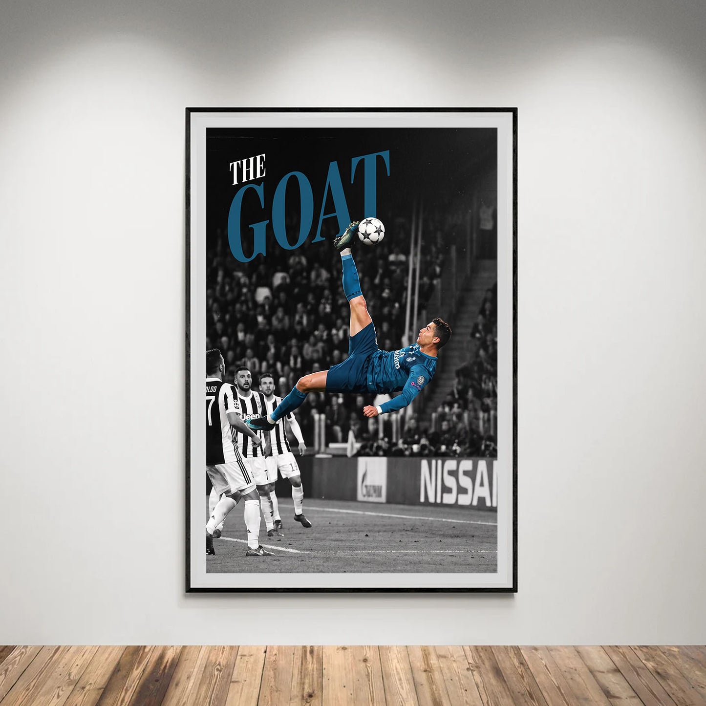 Flex Designs Poster Cristiano Ronaldo Bicycle Kick 5 x 7" Home Goods - Sports  Poster