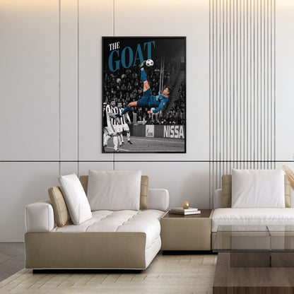 Flex Designs Poster Cristiano Ronaldo Bicycle Kick 11 x 17" Home Goods - Sports  Poster
