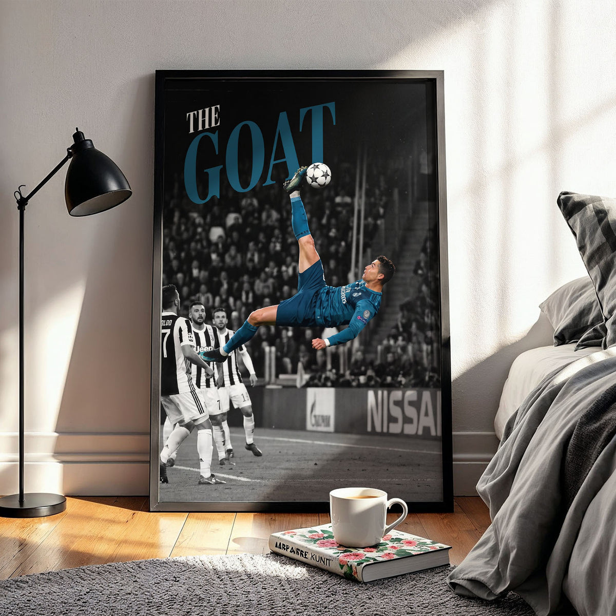 Flex Designs Poster Cristiano Ronaldo Bicycle Kick 11 x 17" Home Goods - Sports  Poster