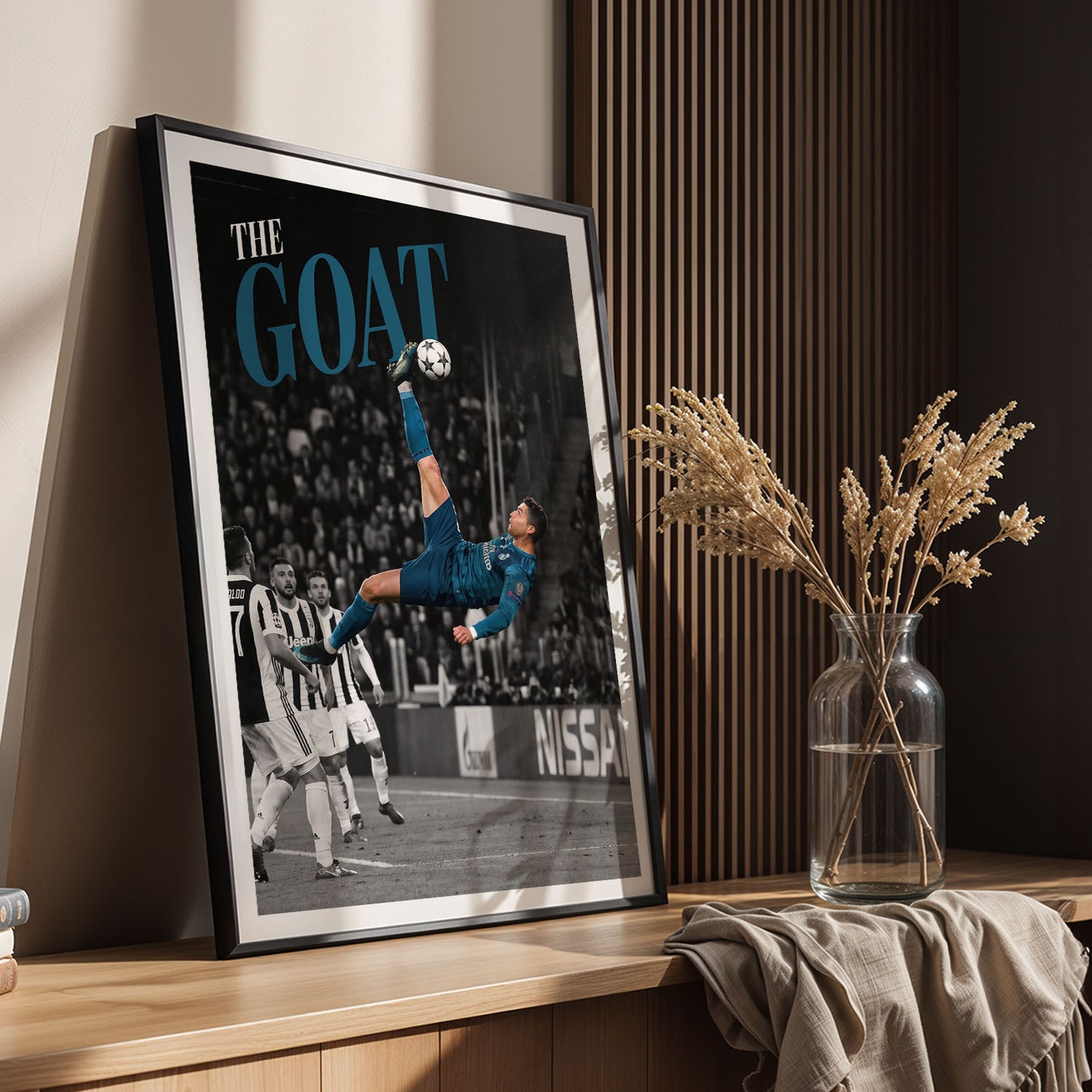 Flex Designs Poster Cristiano Ronaldo Bicycle Kick 11 x 17" Home Goods - Sports  Poster