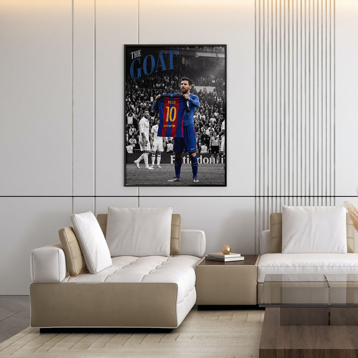 Flex Designs Poster Lionel Messi Barcelona 11 x 17" Home Goods - Sports  Poster