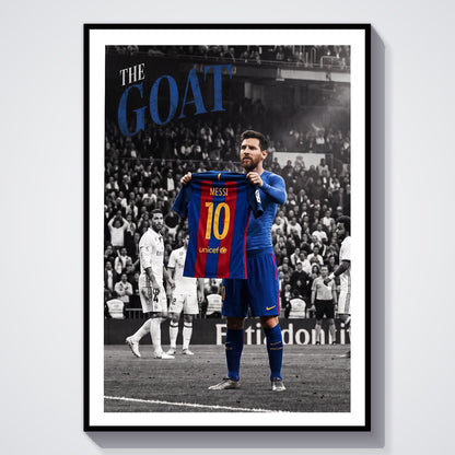 Flex Designs Poster Lionel Messi Barcelona 5 x 7" Home Goods - Sports  Poster