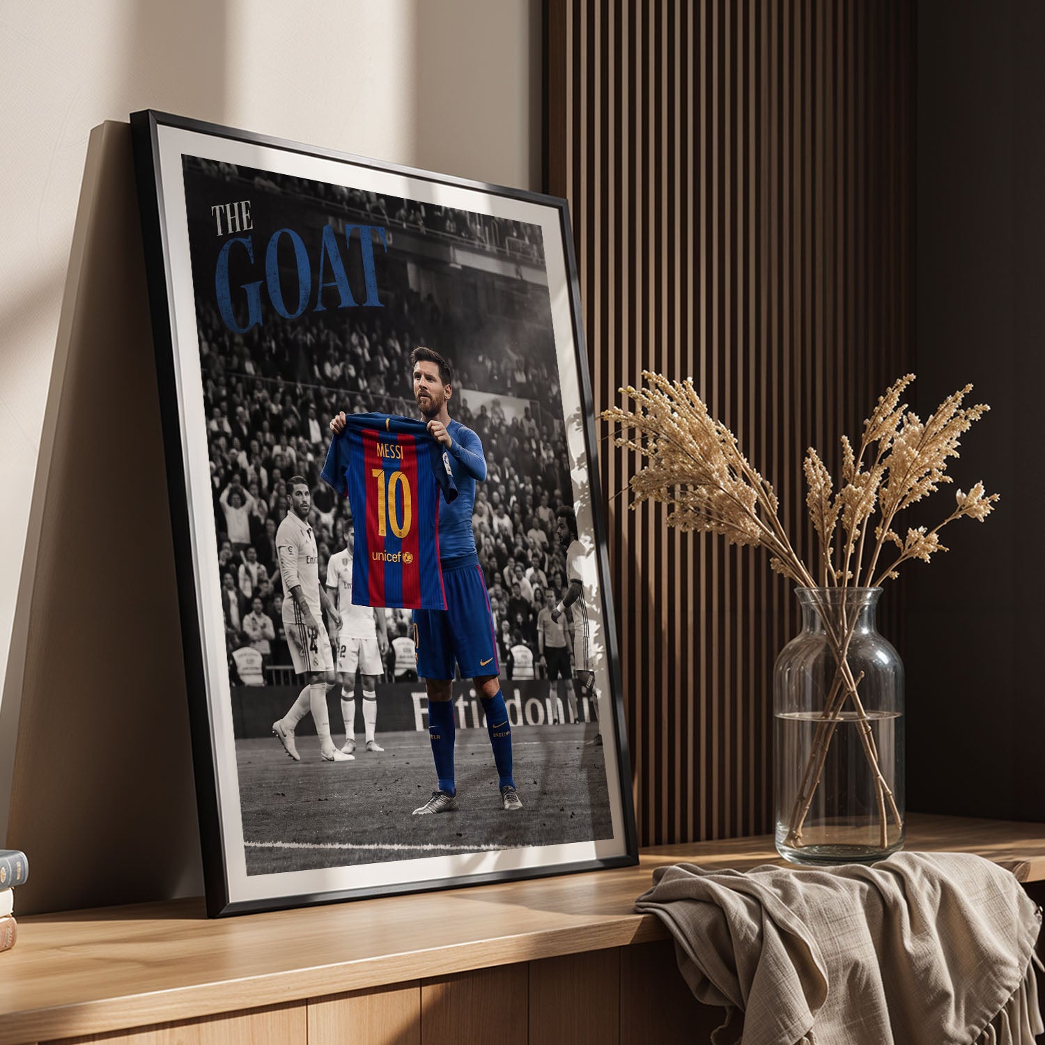 Flex Designs Poster Lionel Messi Barcelona 11 x 17" Home Goods - Sports  Poster