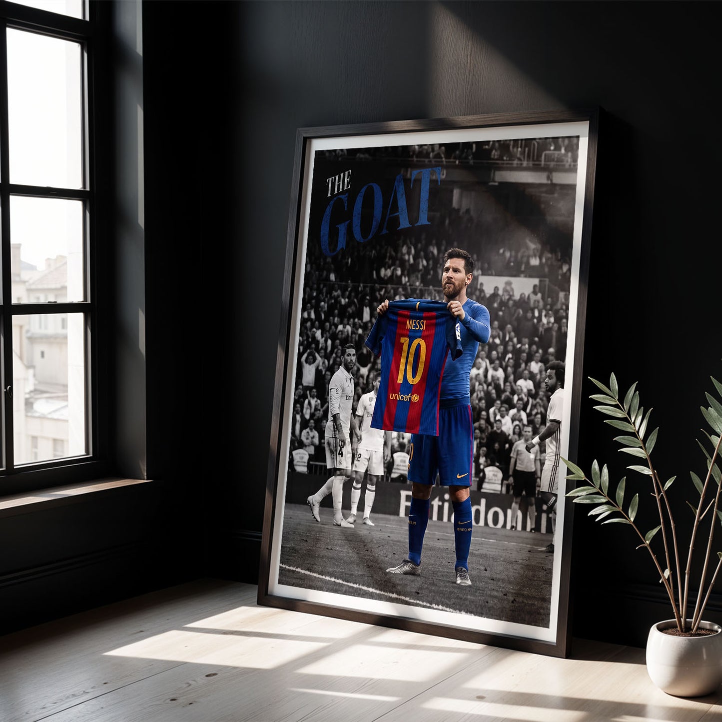 Flex Designs Poster Lionel Messi Barcelona 5 x 7" Home Goods - Sports  Poster