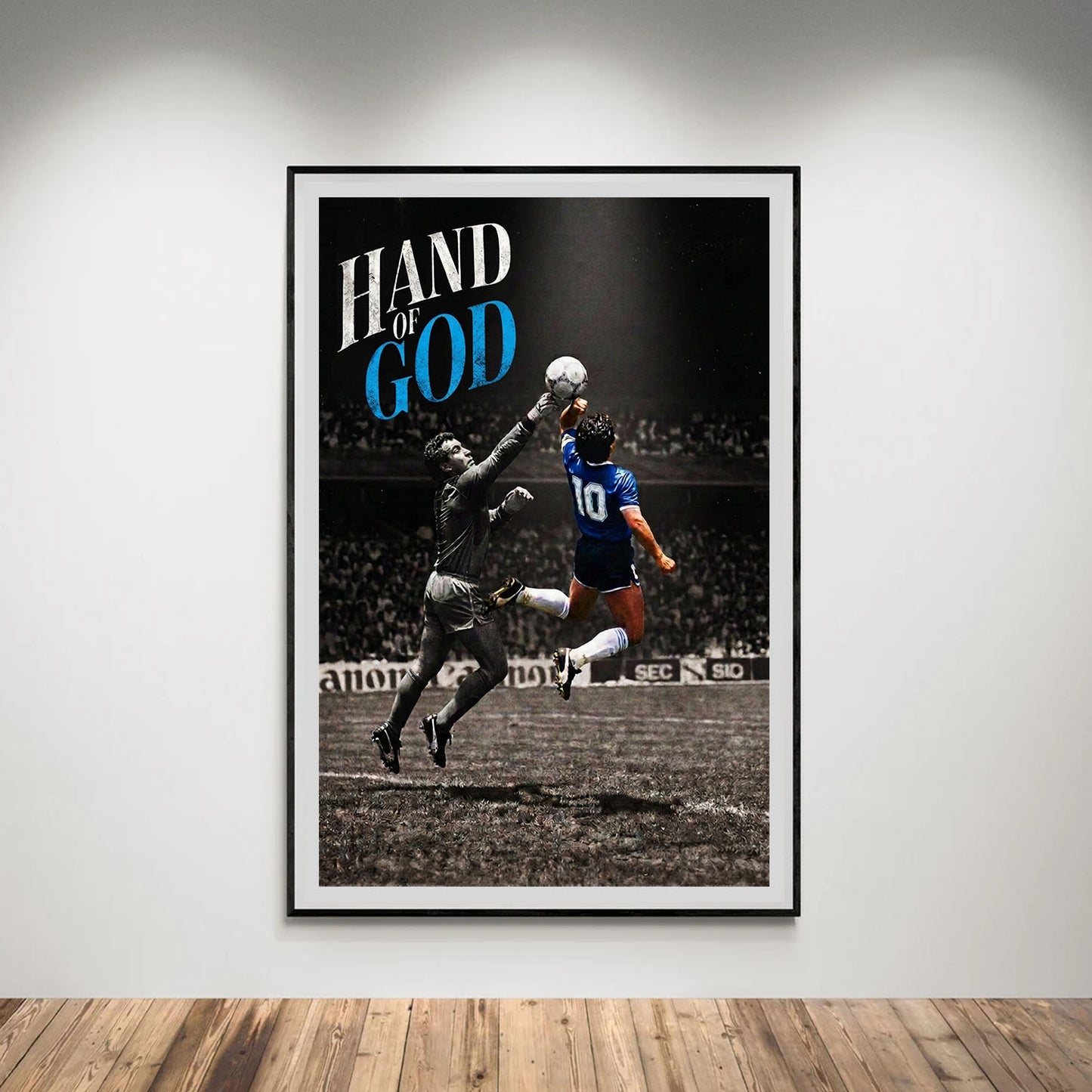 Flex Designs Poster Diego Maradona Hand of God 5 x 7" Home Goods - Sports  Poster