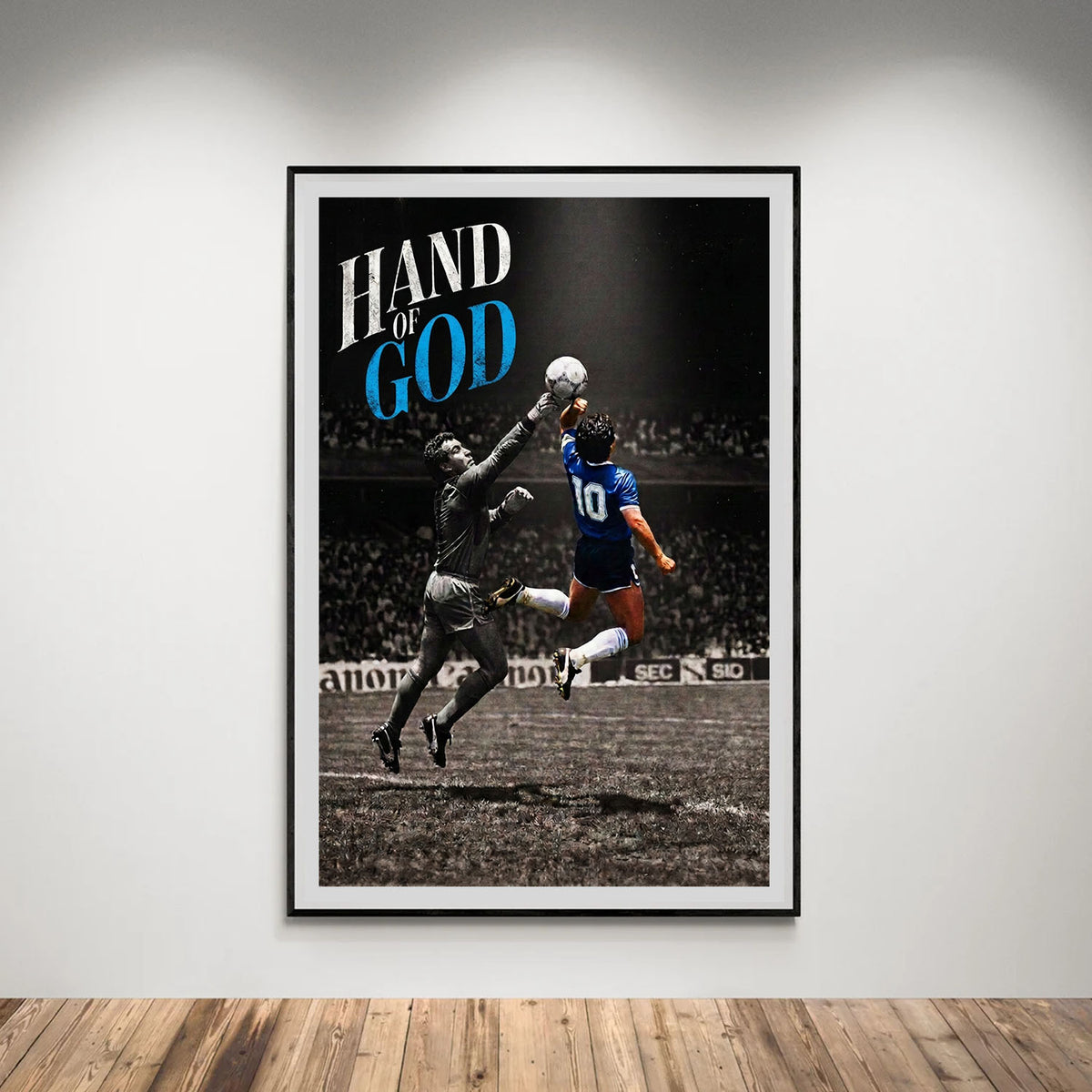 Flex Designs Poster Diego Maradona Hand of God 5 x 7" Home Goods - Sports  Poster