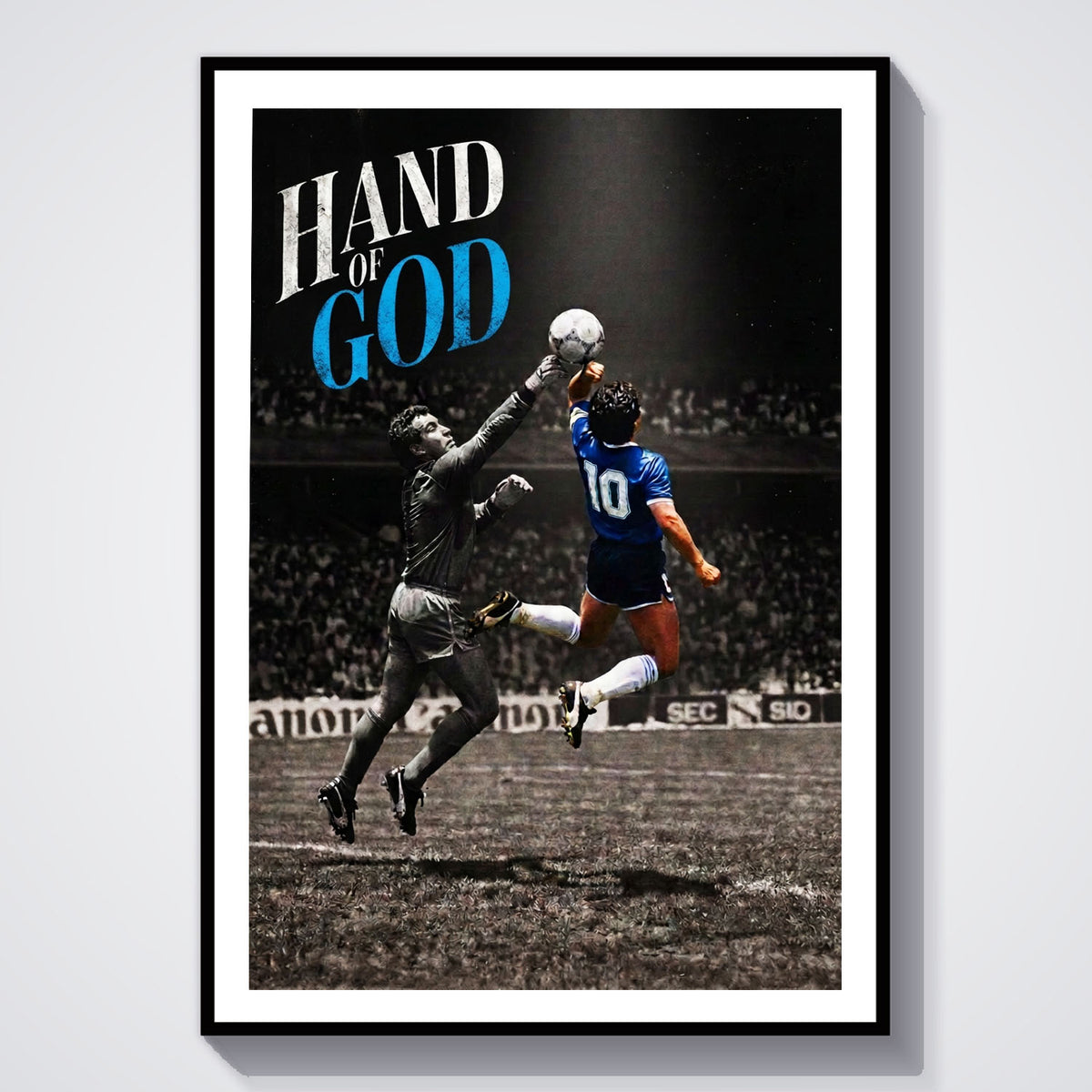 Flex Designs Poster Diego Maradona Hand of God 5 x 7" Home Goods - Sports  Poster
