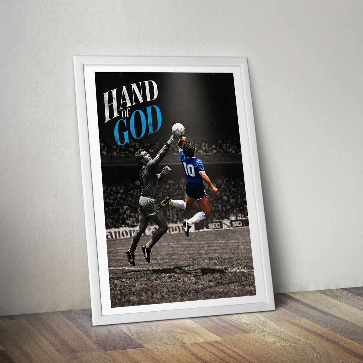 Flex Designs Poster Diego Maradona Hand of God 5 x 7" Home Goods - Sports  Poster