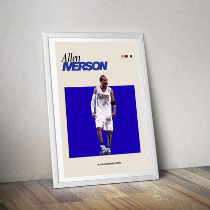 Flex Designs Poster Allen Iverson NBA FlexM 5 x 7" Home Goods - Sports  Poster