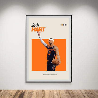 Flex Designs Poster Josh Hart NBA FlexM 5 x 7" Home Goods - Sports  Poster