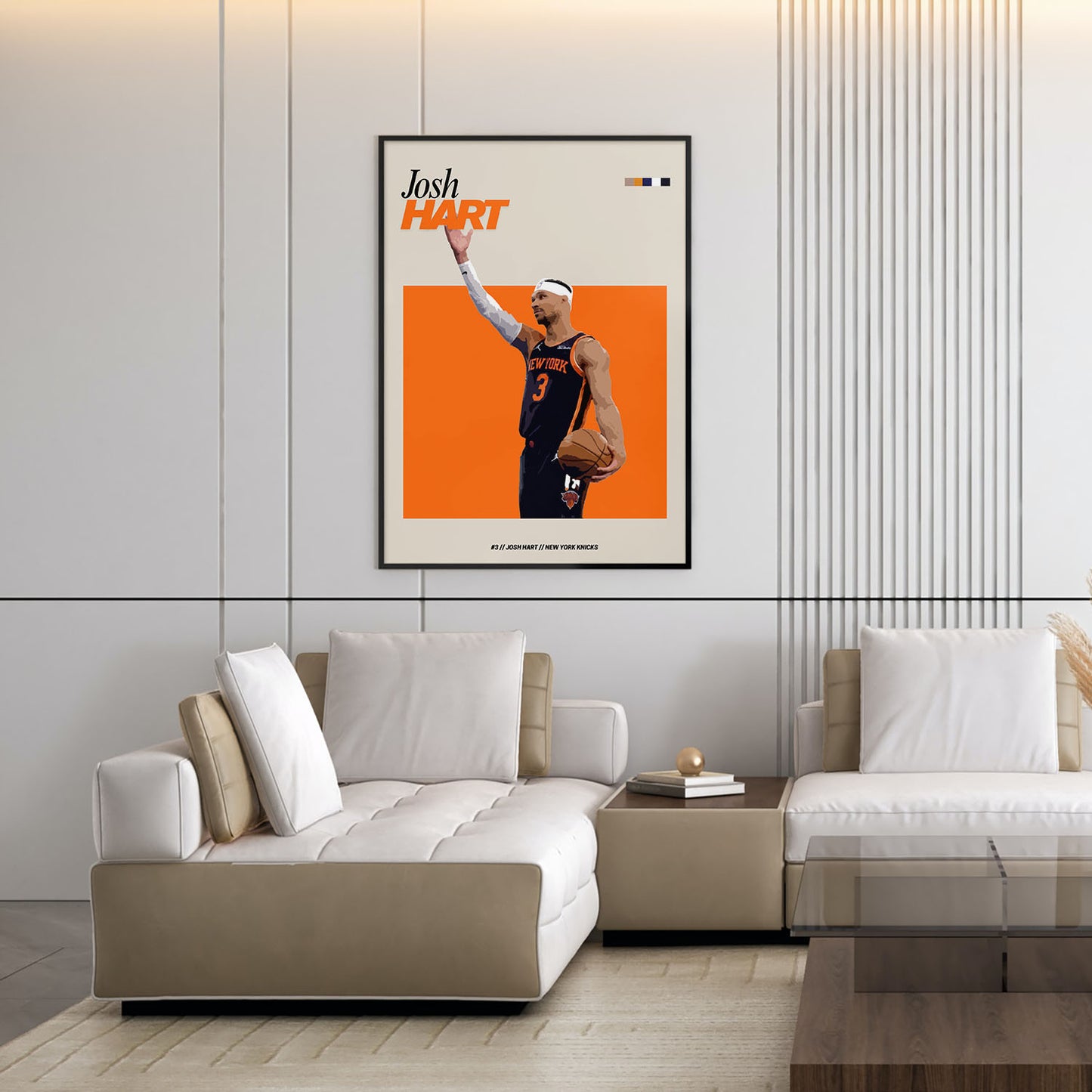 Flex Designs Poster Josh Hart NBA FlexM 11 x 17" Home Goods - Sports  Poster