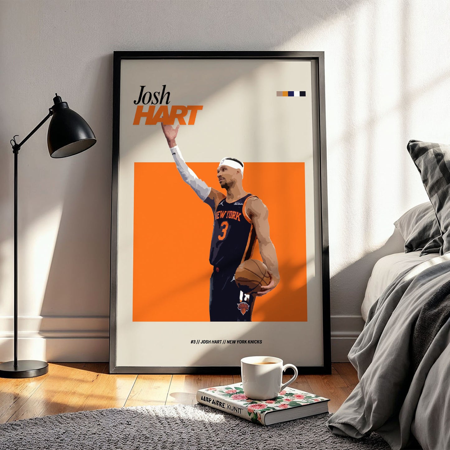 Flex Designs Poster Josh Hart NBA FlexM 11 x 17" Home Goods - Sports  Poster