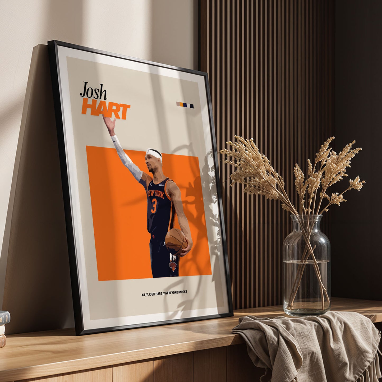 Flex Designs Poster Josh Hart NBA FlexM 11 x 17" Home Goods - Sports  Poster