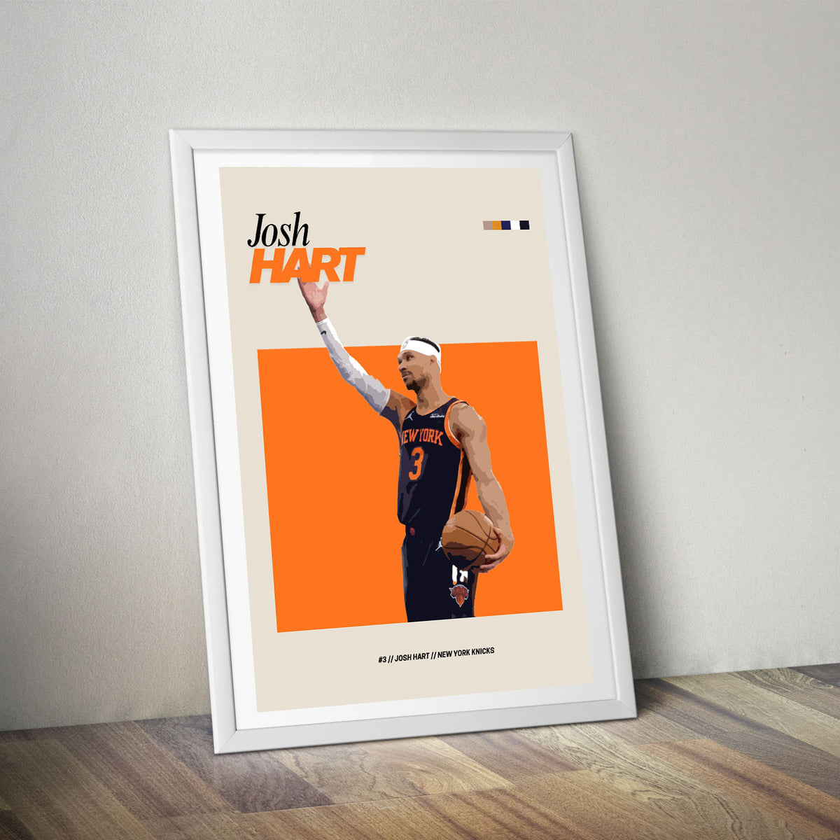 Flex Designs Poster Josh Hart NBA FlexM 5 x 7" Home Goods - Sports  Poster