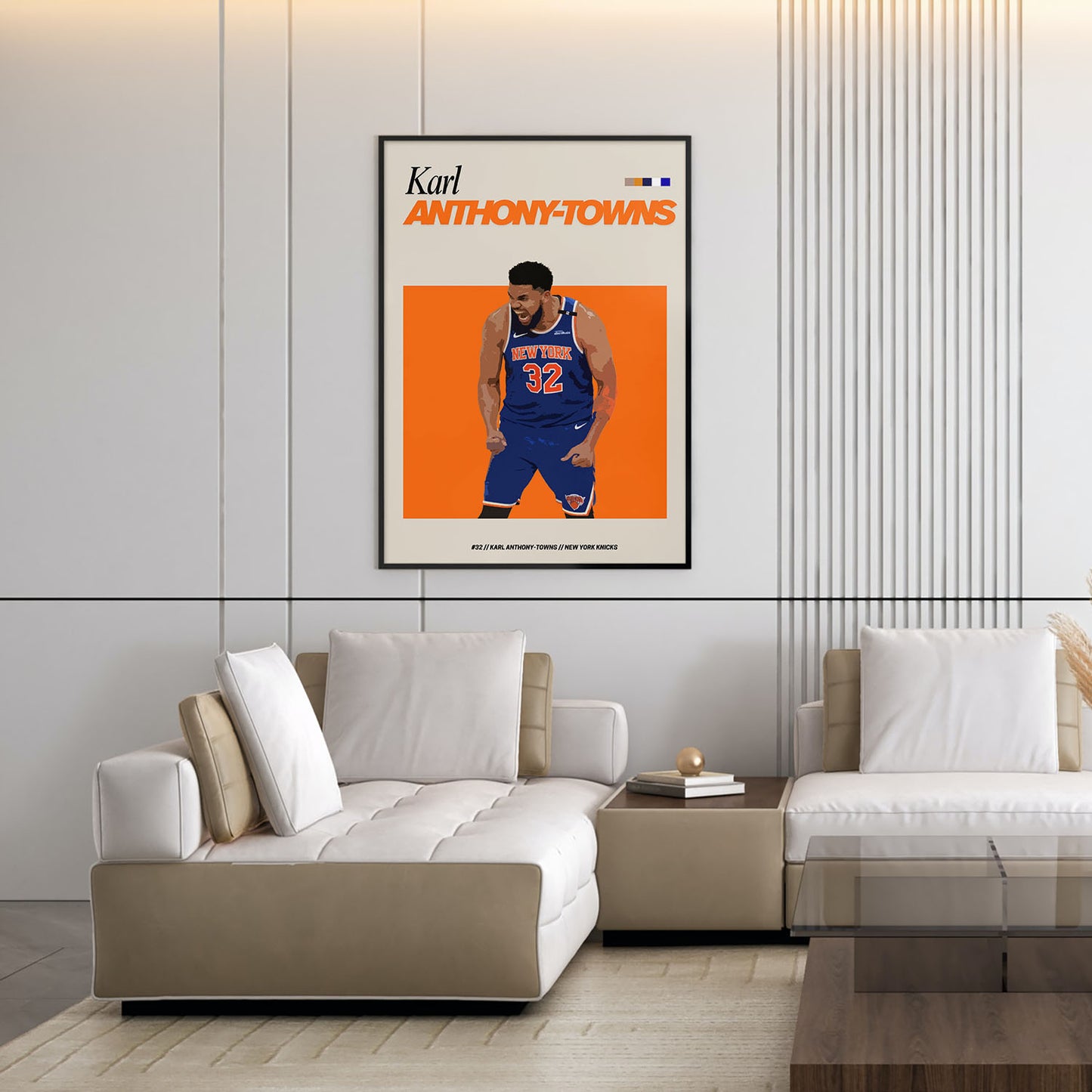 Flex Designs Poster Karl-Anthony Towns NBA FlexM 11 x 17" Home Goods - Sports  Poster