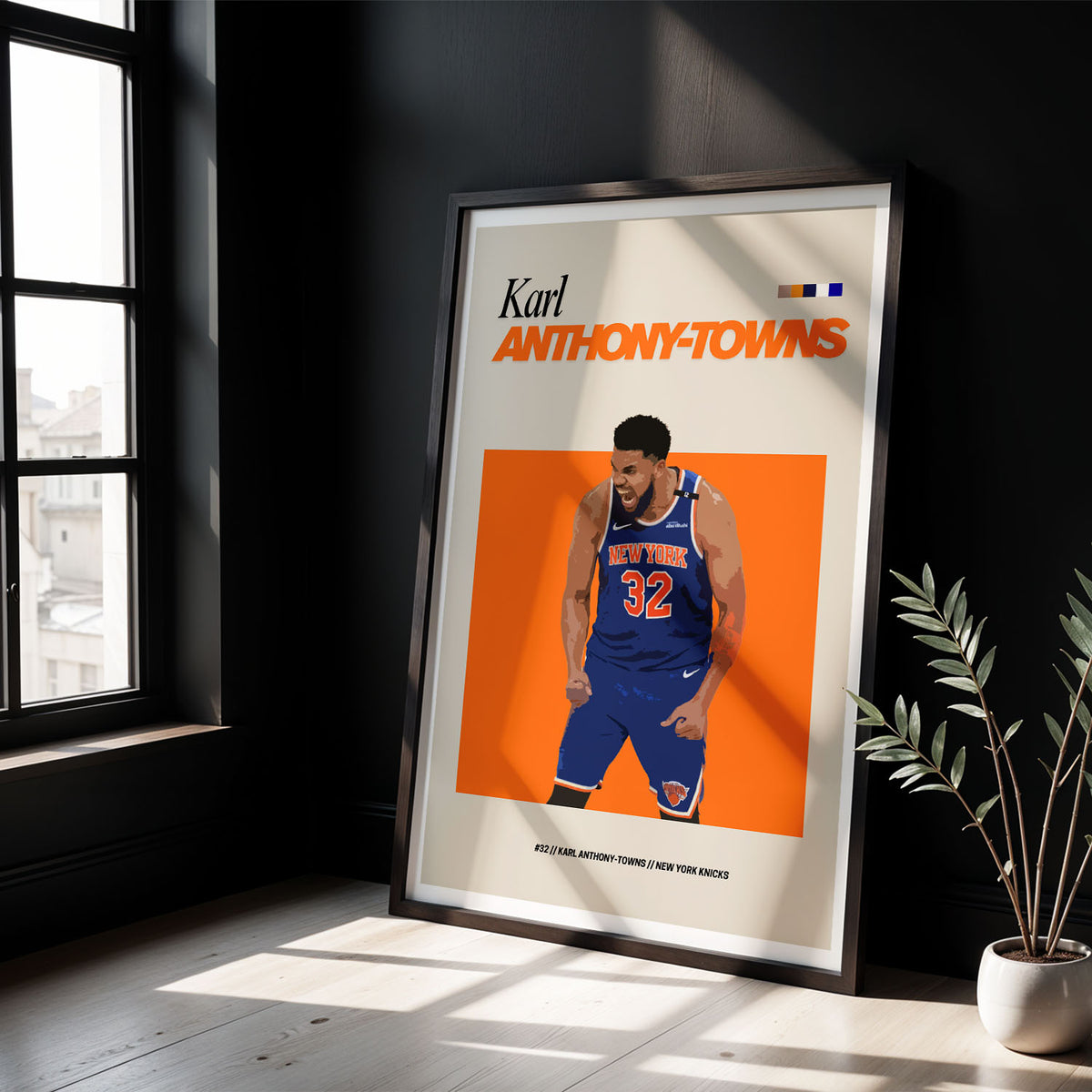 Flex Designs Poster Karl-Anthony Towns NBA FlexM 5 x 7" Home Goods - Sports  Poster