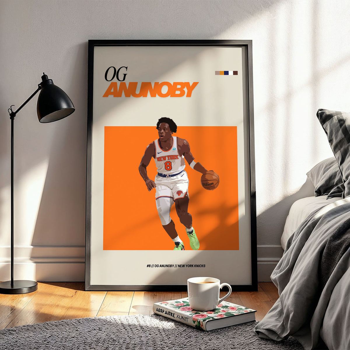 Flex Designs Poster OG Anunoby NBA FlexM 11 x 17" Home Goods - Sports  Poster