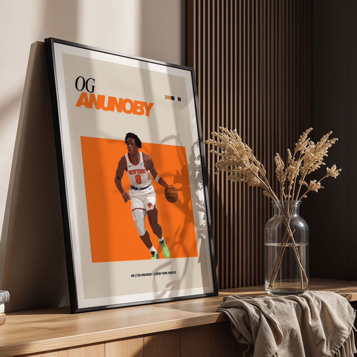 Flex Designs Poster OG Anunoby NBA FlexM 11 x 17" Home Goods - Sports  Poster