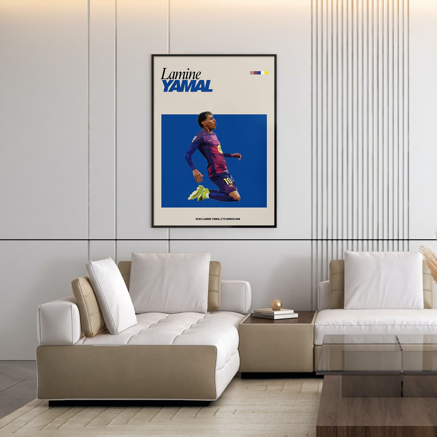 Flex Designs Poster Lamine Yamal Barcelona FlexM 11 x 17" Home Goods - Sports  Poster