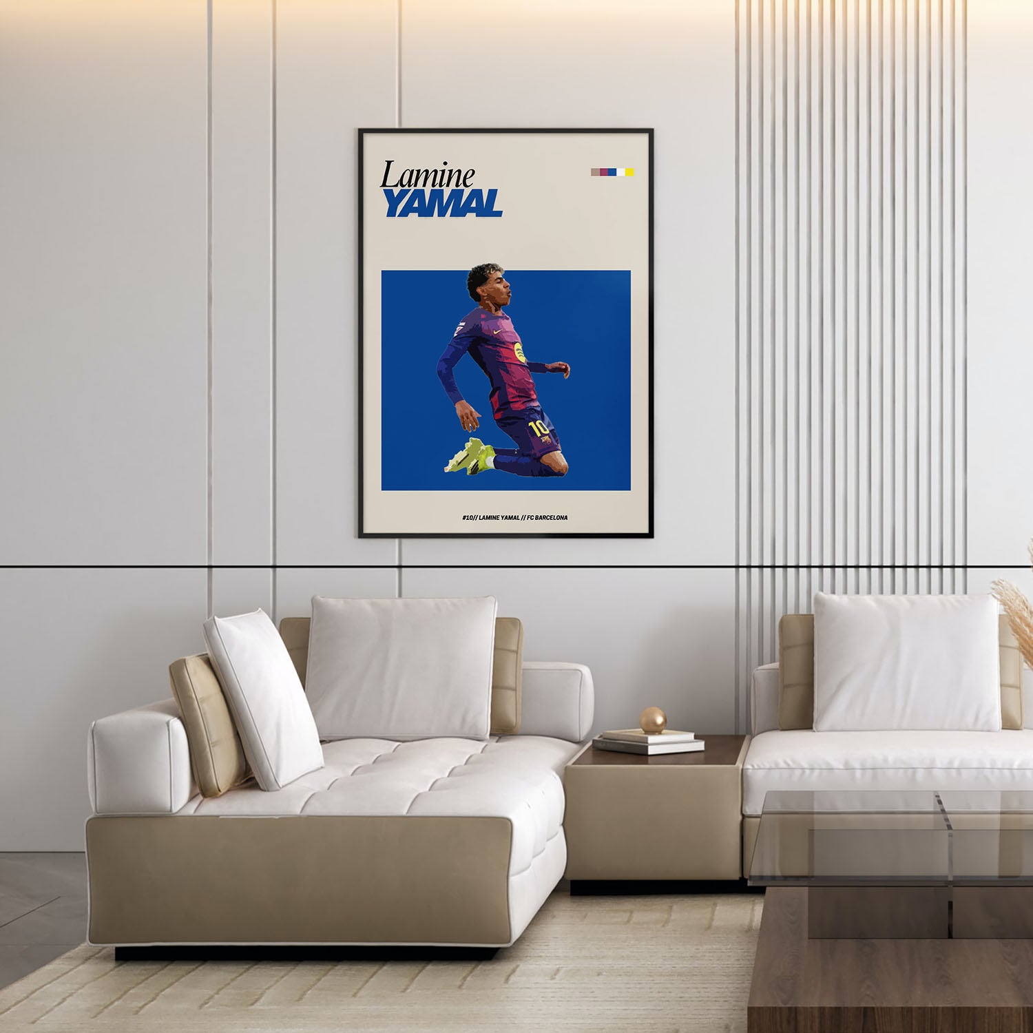 Flex Designs Poster Lamine Yamal Barcelona FlexM 11 x 17" Home Goods - Sports  Poster