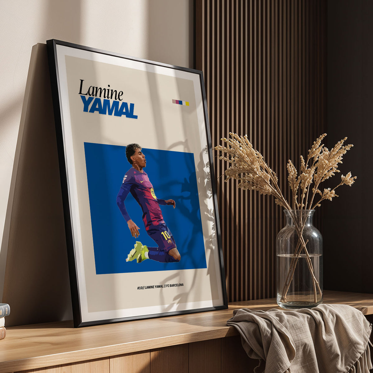 Flex Designs Poster Lamine Yamal Barcelona FlexM 11 x 17" Home Goods - Sports  Poster