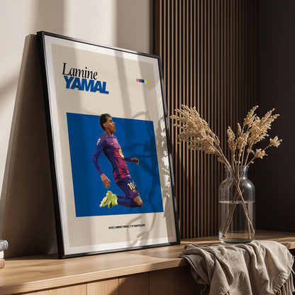 Flex Designs Poster Lamine Yamal Barcelona FlexM 11 x 17" Home Goods - Sports  Poster
