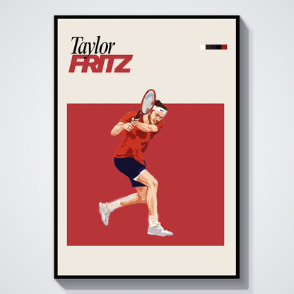 Flex Designs Poster Taylor Fritz FlexM 11 x 17" Home Goods - Sports  Poster