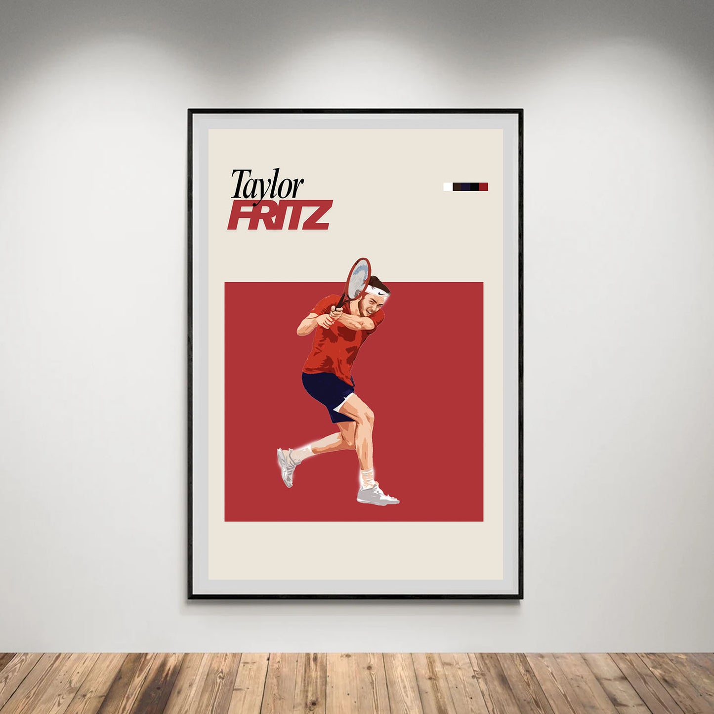 Flex Designs Poster Taylor Fritz FlexM 5 x 7" Home Goods - Sports  Poster