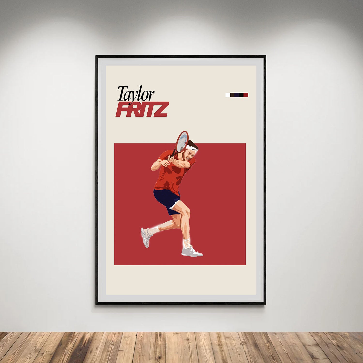 Flex Designs Poster Taylor Fritz FlexM 5 x 7" Home Goods - Sports  Poster