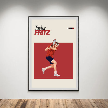 Flex Designs Poster Taylor Fritz FlexM 5 x 7" Home Goods - Sports  Poster