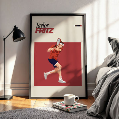 Flex Designs Poster Taylor Fritz FlexM 11 x 17" Home Goods - Sports  Poster