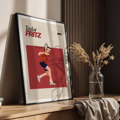 Flex Designs Poster Taylor Fritz FlexM 11 x 17" Home Goods - Sports  Poster