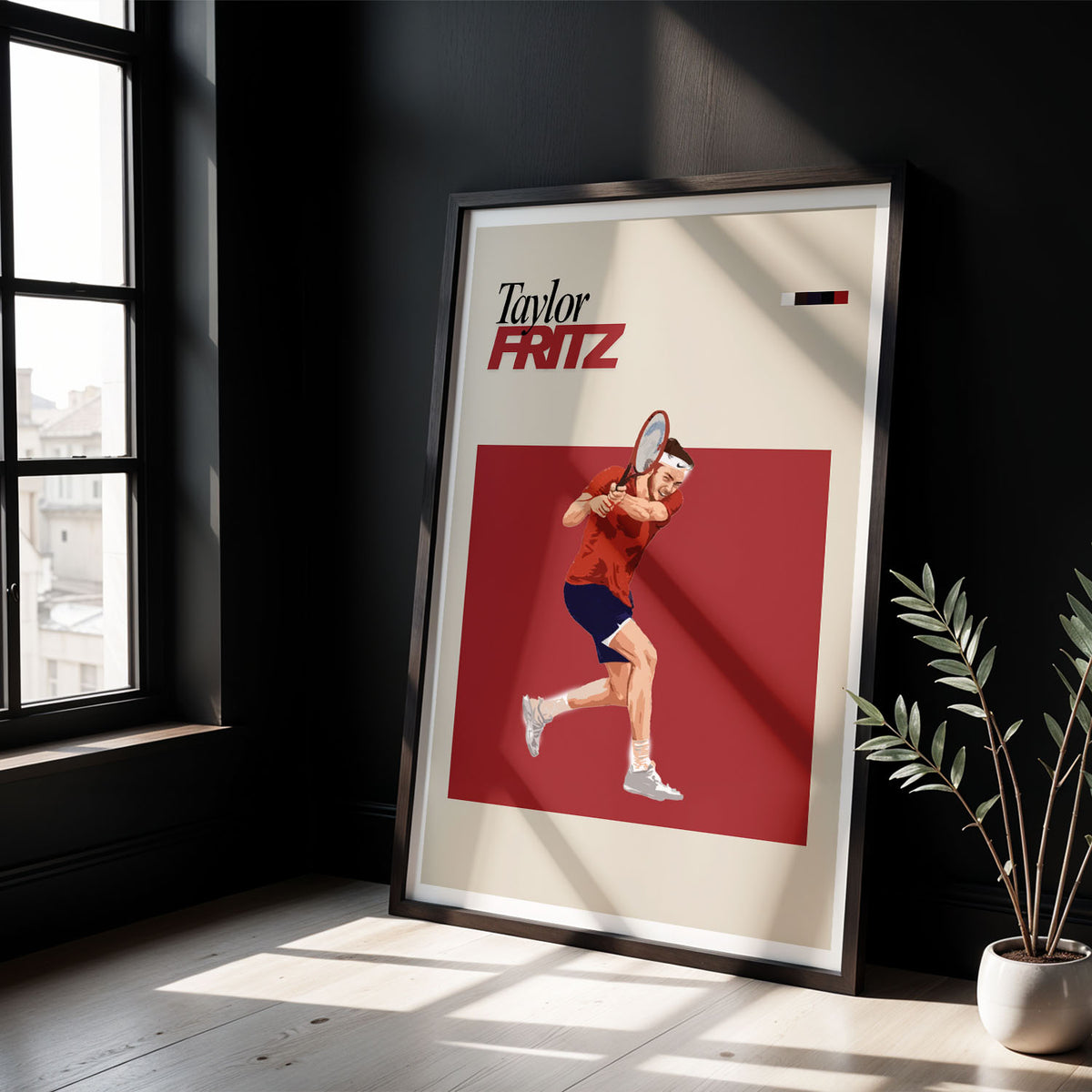 Flex Designs Poster Taylor Fritz FlexM 5 x 7" Home Goods - Sports  Poster
