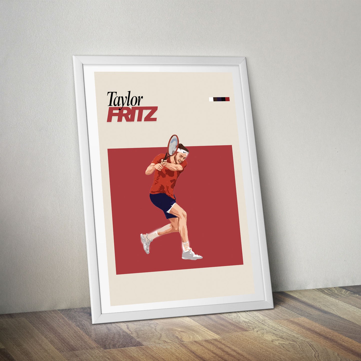 Flex Designs Poster Taylor Fritz FlexM 5 x 7" Home Goods - Sports  Poster