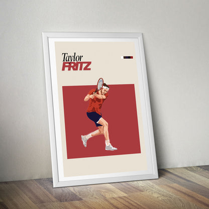 Flex Designs Poster Taylor Fritz FlexM 5 x 7" Home Goods - Sports  Poster