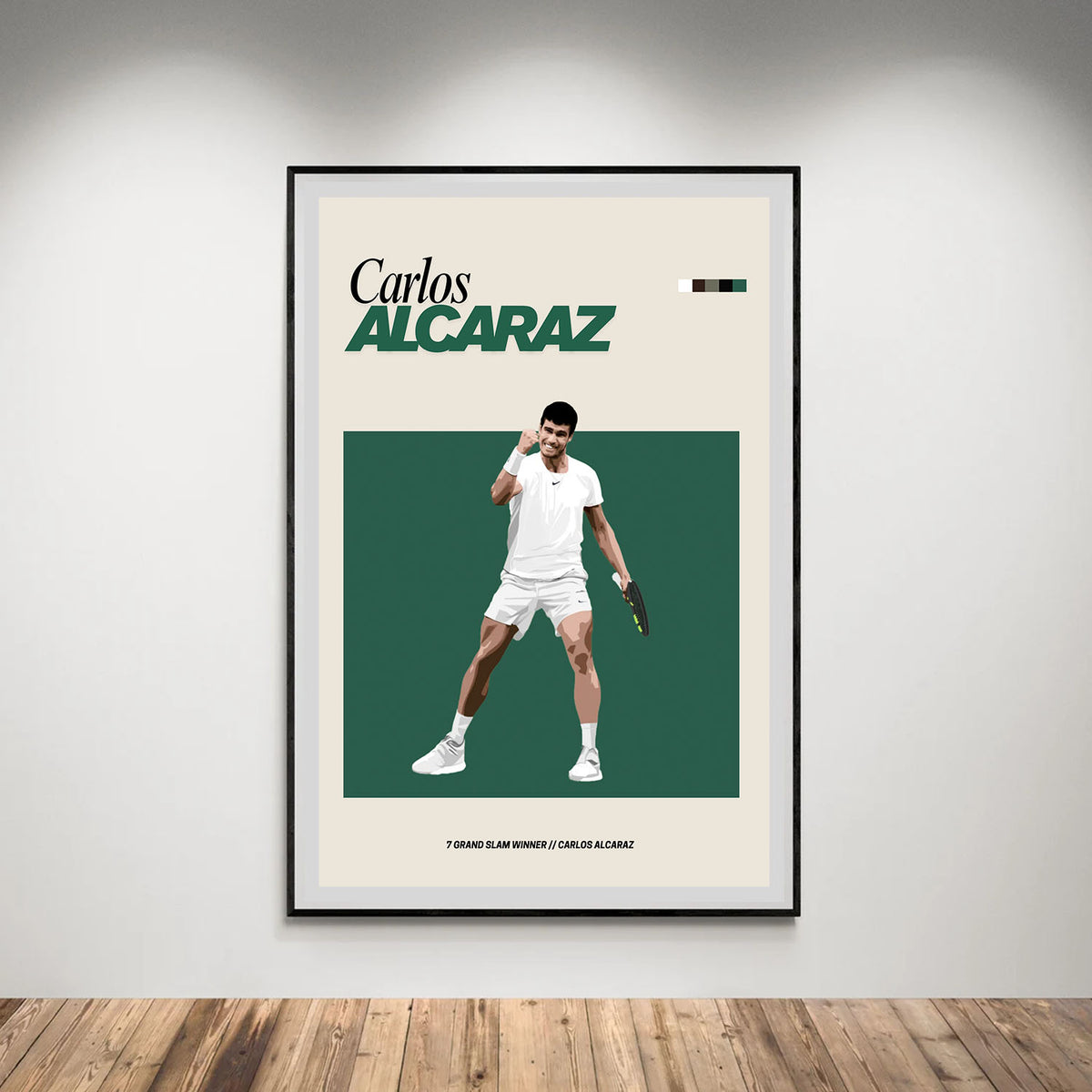 Flex Designs Poster Carlos Alcaraz FlexM 5 x 7" Home Goods - Sports  Poster