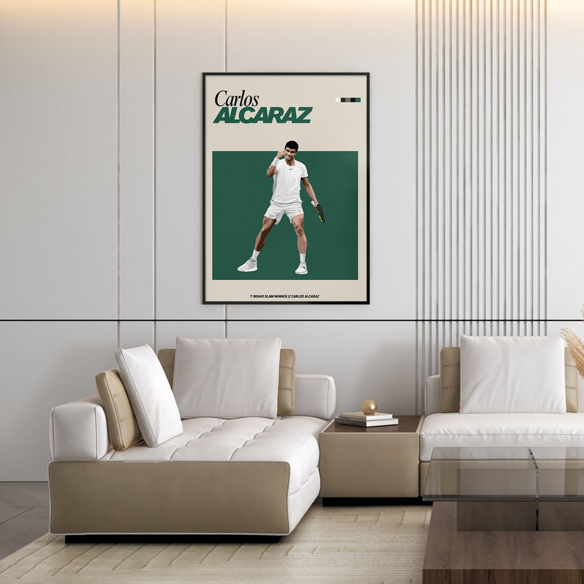 Flex Designs Poster Carlos Alcaraz FlexM 11 x 17" Home Goods - Sports  Poster