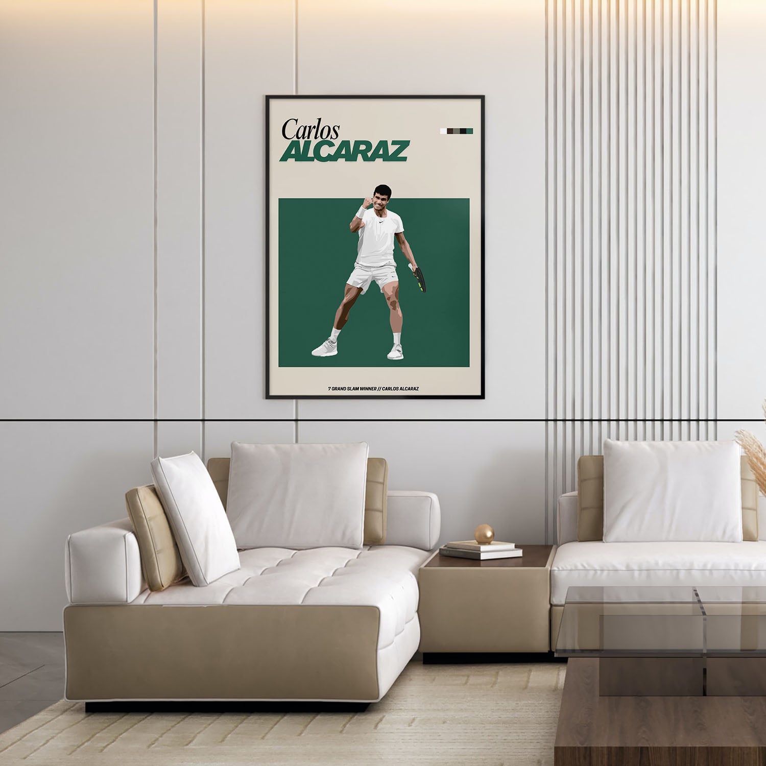 Flex Designs Poster Carlos Alcaraz FlexM 11 x 17" Home Goods - Sports  Poster