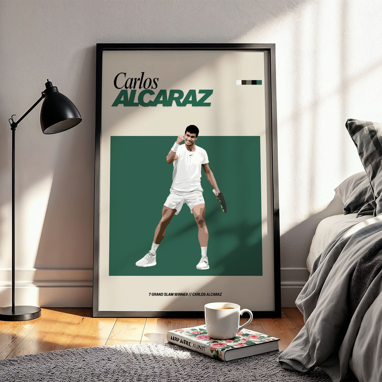 Flex Designs Poster Carlos Alcaraz FlexM 11 x 17" Home Goods - Sports  Poster